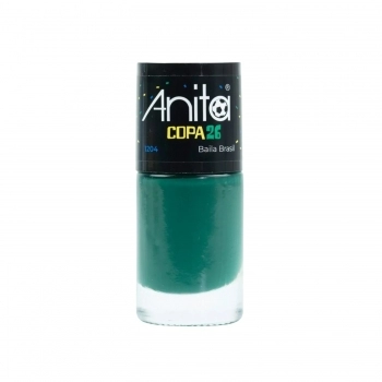 ESMALTE ANITA COPA 26 BAILA BRASIL CREMOSO 1204