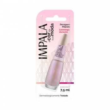 ESMALTE IMPALA A COR DA SUA MODA EFEITO PO CROMADO ASA DE FADA COM BLISTER 1083
