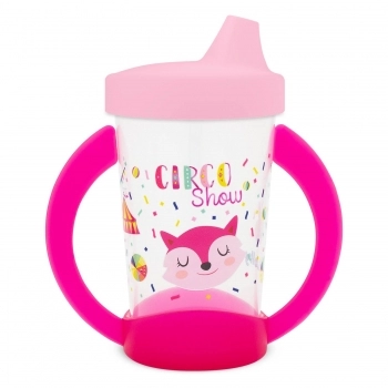 COPO LOLLY 7106 OCEANO C/ALCA 350ML BLISTER ROSA