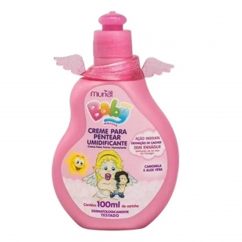 CREME DE PENTEAR INFANTIL MURIEL 100ML UMID BABY