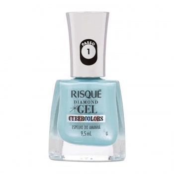 ESMALTE RISQUE DIAMOND GEL CYBERCOLORS ESPELHO DO AMANHA SB