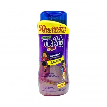 SHAMPOO TRA LA LA 480ML CACHOS GRATIS 50ML