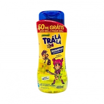 SHAMPOO TRA LA LA 480ML SEM EMBARACO GRATIS 50ML
