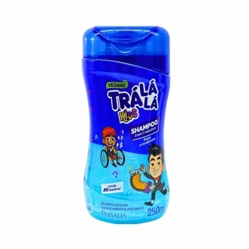 SHAMPOO TRA LA LA KIDS 250ML 2 EM 1 MENINO