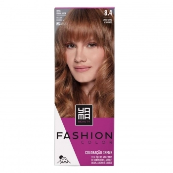 TINTURA YAMA FASHION MINI KIT 8.4 LOURO CLARO ACOBREADO