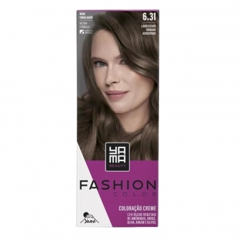 TINTURA YAMA FASHION MINI KIT 6.31 LOURO ESCURO DOURADO ACINZENTADO