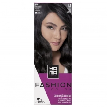 TINTURA YAMA FASHION MINI KIT 1.1 PRETO AZULADO