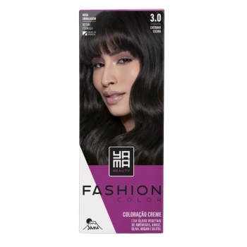 TINTURA YAMA FASHION MINI KIT 3.0 CASTANHO ESCURO