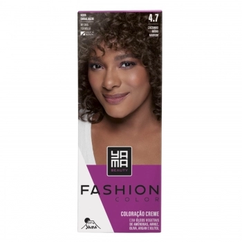 TINTURA YAMA FASHION MINI KIT 4.7 CASTANHO MEDIO MARROM