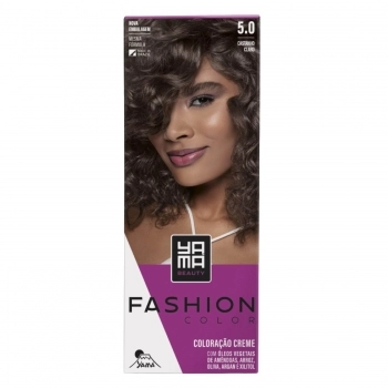 TINTURA YAMA FASHION MINI KIT 5.0 CASTANHO CLARO