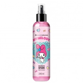 BODY SPLASH CIA DA NATUREZA 240ML MY MELODY BAUNILHA