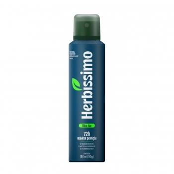 DESODORANTE AEROSOL HERBISSIMO 150ML BLUE ICE