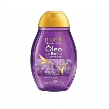 SABONETE LIQUIDO OLEO DE BANHO MURIEL 230ML GLICERINADO LAVANDA COM COLAGENO