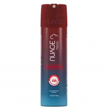 DESODORANTE ANTITRANSPIRANTE NUAGE MASCULINO 150ML 48H ELEGANCE