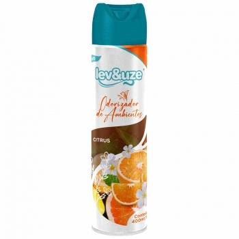 ODORIZADOR DE AMBIENTES LEV&UZE 400ML CITRUS