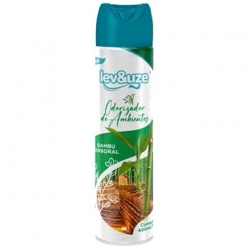 ODORIZADOR DE AMBIENTES LEV&UZE 400ML BAMBU ARBORAL