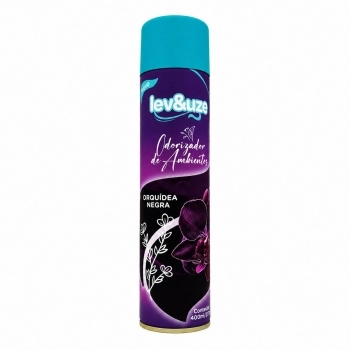 ODORIZADOR DE AMBIENTES LEV&UZE 400ML ORQUIDEA NEGRA