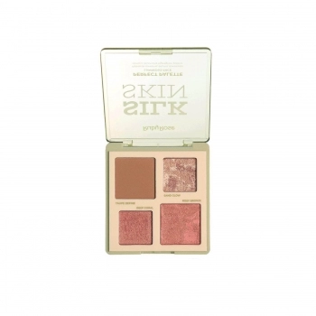 PALETA RUBY ROSE CONTORNO + ILUMINADOR + BLUSH SILK SKIN HBM1003-2