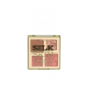 PALETA RUBY ROSE CONTORNO + ILUMINADOR + BLUSH SILK SKIN HBM1003-2