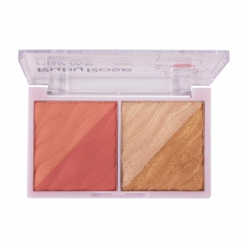 PALETA RUBY ROSE BLUSH/ILUMINADOR HB7533-1