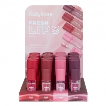 LIP OIL RUBY ROSE FRESH LIPS C/24UN HB-L6526 G2