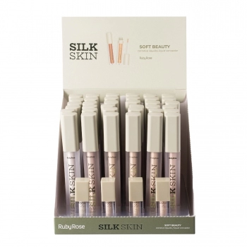 CORRETIVO LIQUIDO RUBY ROSE SILK SKIN C/36UN HB-T1800 G1