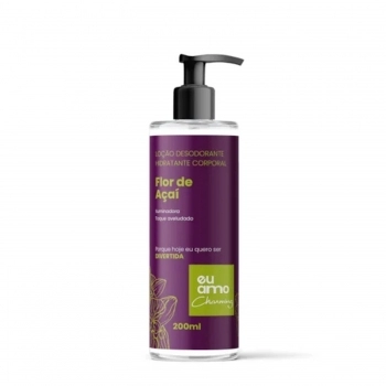 LOÇÃO HIDRATANTE CORPORAL CHARMING 200G FLOR DE ACAI