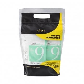 KIT PO DESCOLORANTE LIGHTNER 300G MENTA E ALOE VERA LEVE 3 PAGUE 2 SEM AMONIA