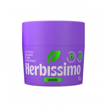 DESODORANTE CREME HERBISSIMO 55G LAVANDA