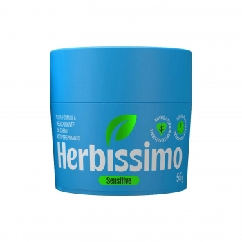 DESODORANTE EM CREME HERBISSIMO 55G SENSITIVE