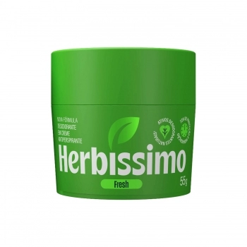 DESODORANTE EM CREME HERBISSIMO 55G FRESH