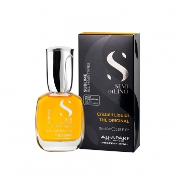 OLEO CAPILAR ALFAPARF 15ML SEMI DI LINO SUBLIME CRISTALLI LIQUIDI