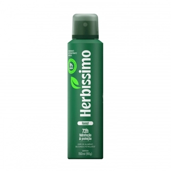 DESODORANTE AEROSOL HERBISSIMO 150ML SEM ALUMINIO MASCULINO FOREST