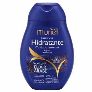 LOÇÃO HIDRATANTE CORPORAL MURIEL 200ML ELIXIR ARABE