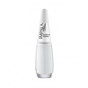 ESMALTE IMPALA NORMAL BRANCO CREMOSO SEM BLISTER 608