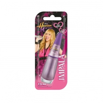 ESMALTE IMPALA DISNEY HANNAH MONTANA COUNTRY GIRL METALIZADO COM BLISTER 1101