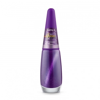 ESMALTE IMPALA DISNEY HANNAH MONTANA EFEITO POP STAR WORLD MAGNETICO CAT EYE SEM BLISTER 1100