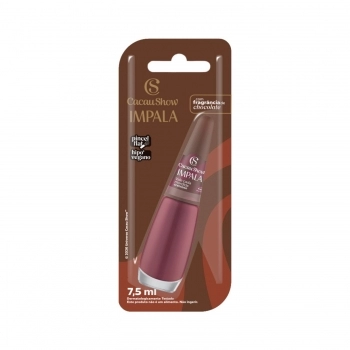 ESMALTE IMPALA CACAU SHOW VALE CADA MORDIDA CREMOSO COM BLISTER 1092