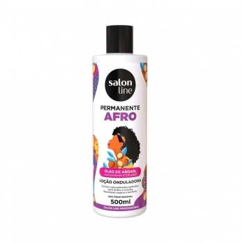 LOCAO ONDULADORA SALON LINE 500ML PERMANENTE AFRO
