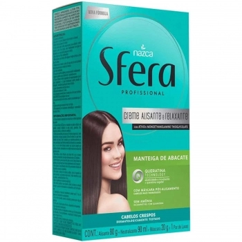 KIT ALISANTE SFERA PROFISSIONAL MANTEIGA DE ABACATE