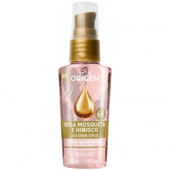 OLEO SERUM ORIGEM 50ML ROSA MOSQUETA HIBISCO