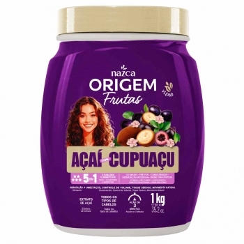 CREME HIDRATANTE ORIGEM 1KG 5X1 ACAI COM CUPUACU