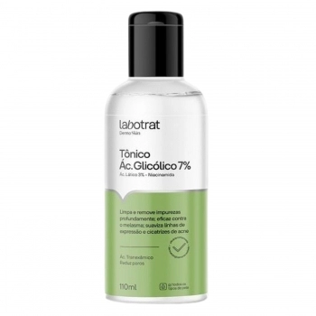 TONICO FACIAL LABOTRAT 110ML DERMO SKIN ACIDO GLICOLICO 7%