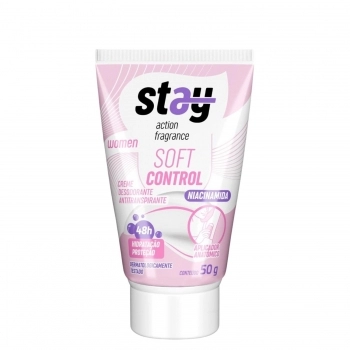 DESODORANTE EM CREME DEPIMIEL 50G STAY 48H SOFT CONTROL WOMAN