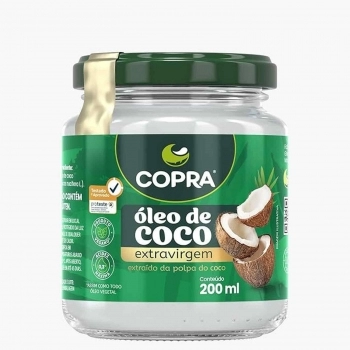 OLEO DE COCO COPRA 200ML EXTRA VIRGEM