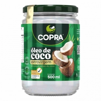 OLEO DE COCO COPRA 500ML EXTRA VIRGEM