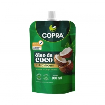OLEO DE COCO COPRA 100ML SACHE EXTRAVIRGEM