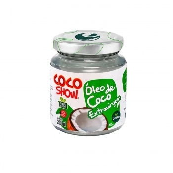 OLEO DE COCO COPRA 200ML COCO SHOW EXTRAVIRGEM