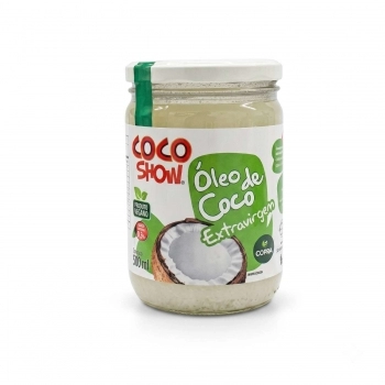 OLEO COCO COPRA 500ML COCO SHOW EXTRAVIRGEM
