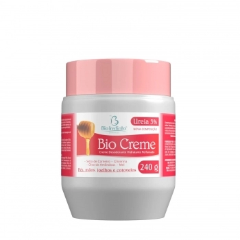 CREME HIDRATANTE BIO INSTINTO 240G PE/MAO/JOELHO/COTOVELO 3% UREIA